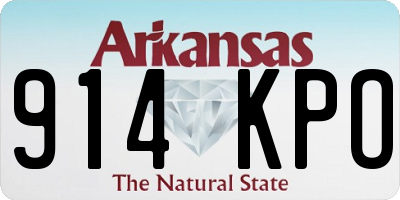 AR license plate 914KPO