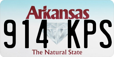 AR license plate 914KPS