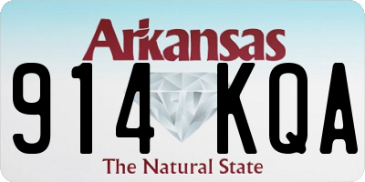 AR license plate 914KQA