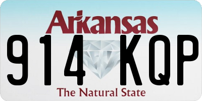 AR license plate 914KQP