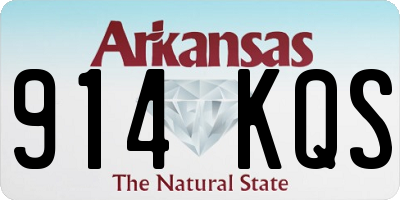 AR license plate 914KQS