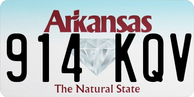 AR license plate 914KQV