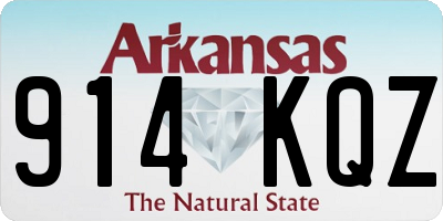 AR license plate 914KQZ