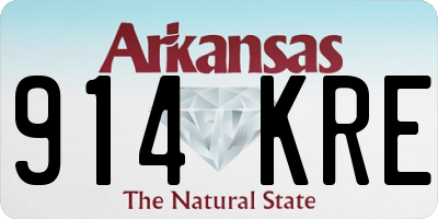 AR license plate 914KRE