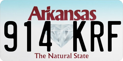 AR license plate 914KRF