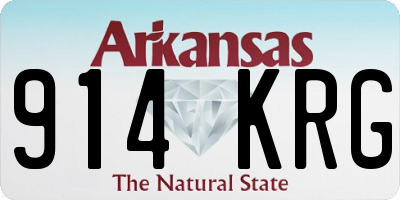 AR license plate 914KRG