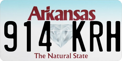 AR license plate 914KRH