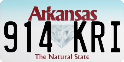 AR license plate 914KRI
