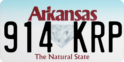 AR license plate 914KRP