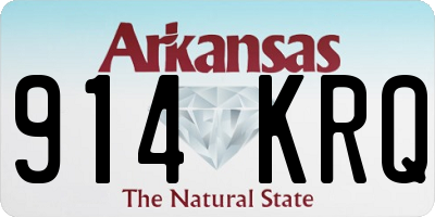 AR license plate 914KRQ