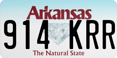 AR license plate 914KRR