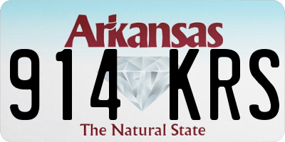 AR license plate 914KRS