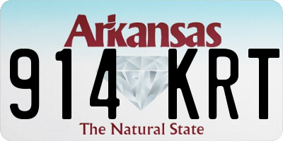AR license plate 914KRT