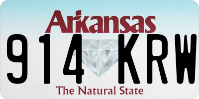 AR license plate 914KRW