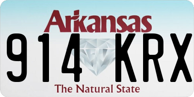 AR license plate 914KRX