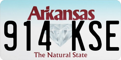 AR license plate 914KSE