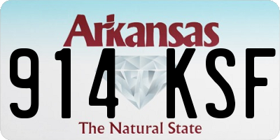AR license plate 914KSF