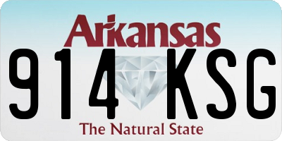 AR license plate 914KSG