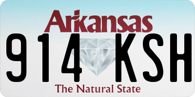 AR license plate 914KSH