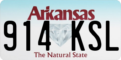 AR license plate 914KSL