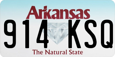 AR license plate 914KSQ