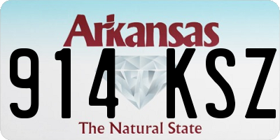 AR license plate 914KSZ