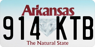 AR license plate 914KTB
