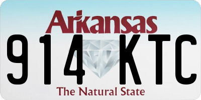 AR license plate 914KTC