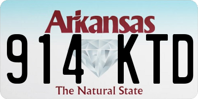 AR license plate 914KTD