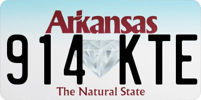 AR license plate 914KTE