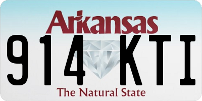 AR license plate 914KTI