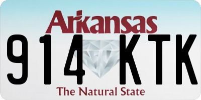 AR license plate 914KTK