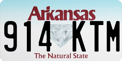 AR license plate 914KTM