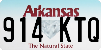 AR license plate 914KTQ