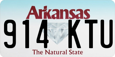 AR license plate 914KTU