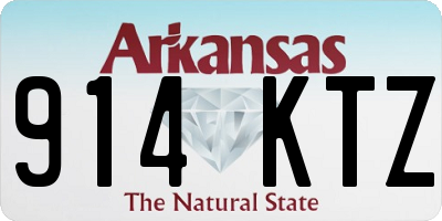 AR license plate 914KTZ