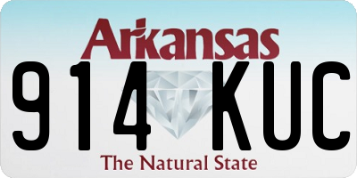 AR license plate 914KUC