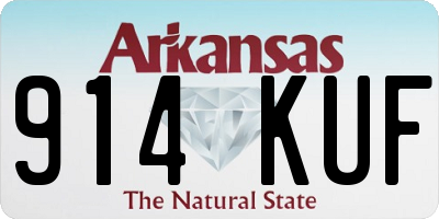 AR license plate 914KUF