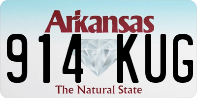AR license plate 914KUG
