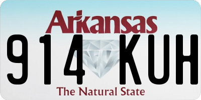 AR license plate 914KUH