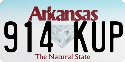 AR license plate 914KUP