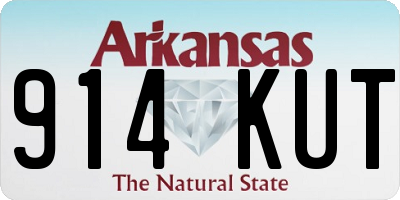 AR license plate 914KUT