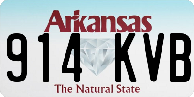 AR license plate 914KVB