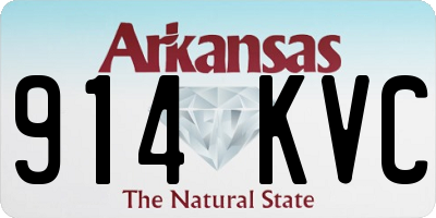 AR license plate 914KVC