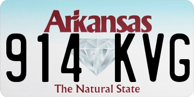 AR license plate 914KVG