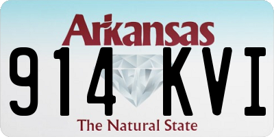 AR license plate 914KVI