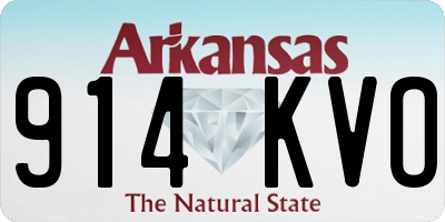 AR license plate 914KVO