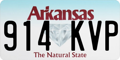 AR license plate 914KVP