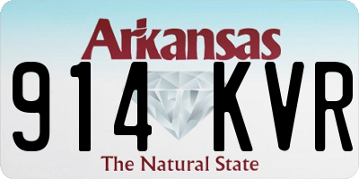 AR license plate 914KVR