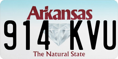 AR license plate 914KVU